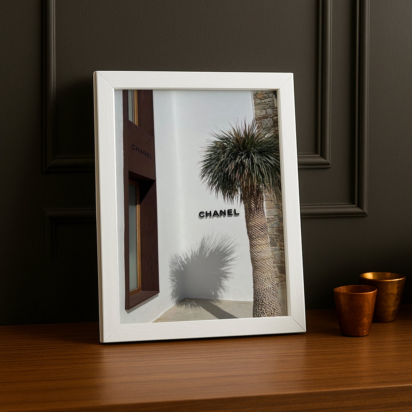 Cadre photo Chanel - Devanture de magasin