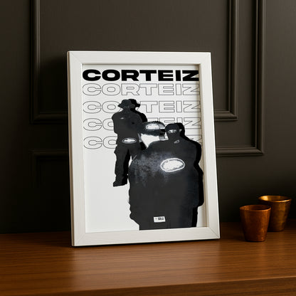 Cadre photo Corteiz Typo