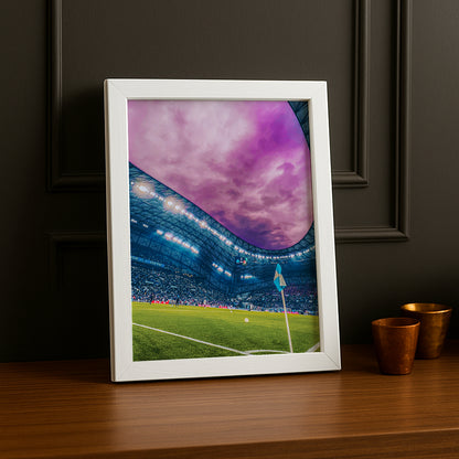 Cadre photo Olympique de Marseille Stade Vélodrome