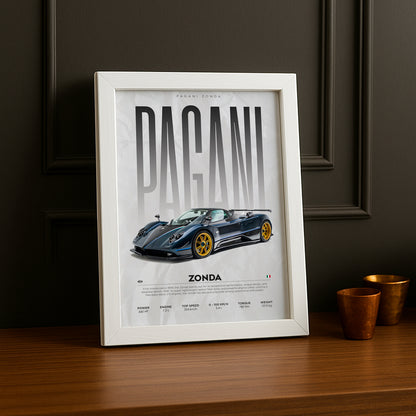 Cadre photo Pagani Zonda