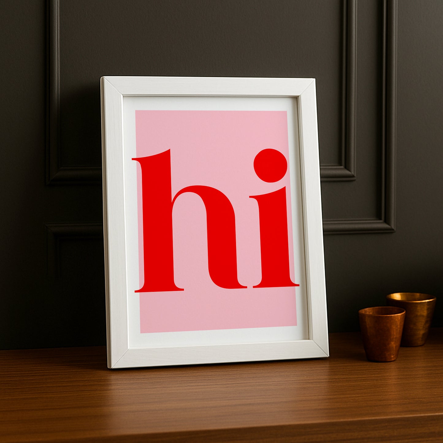 Cadre photo Citation - Hi