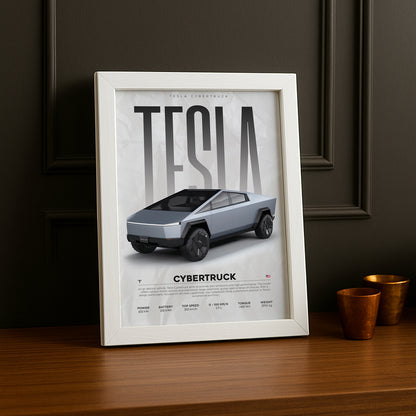 Cadre photo Tesla Cybertruck