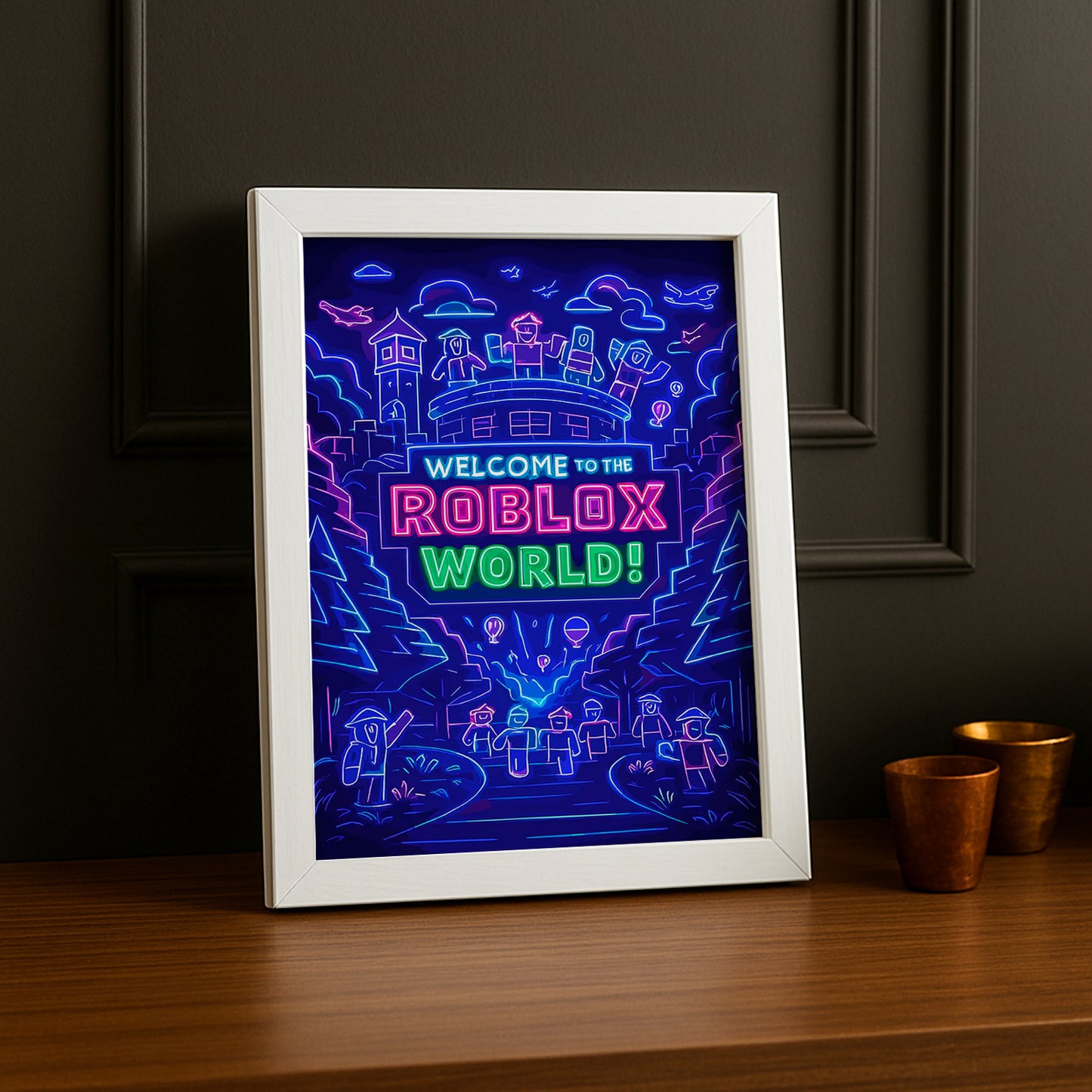 Cadre Photo Roblox - World