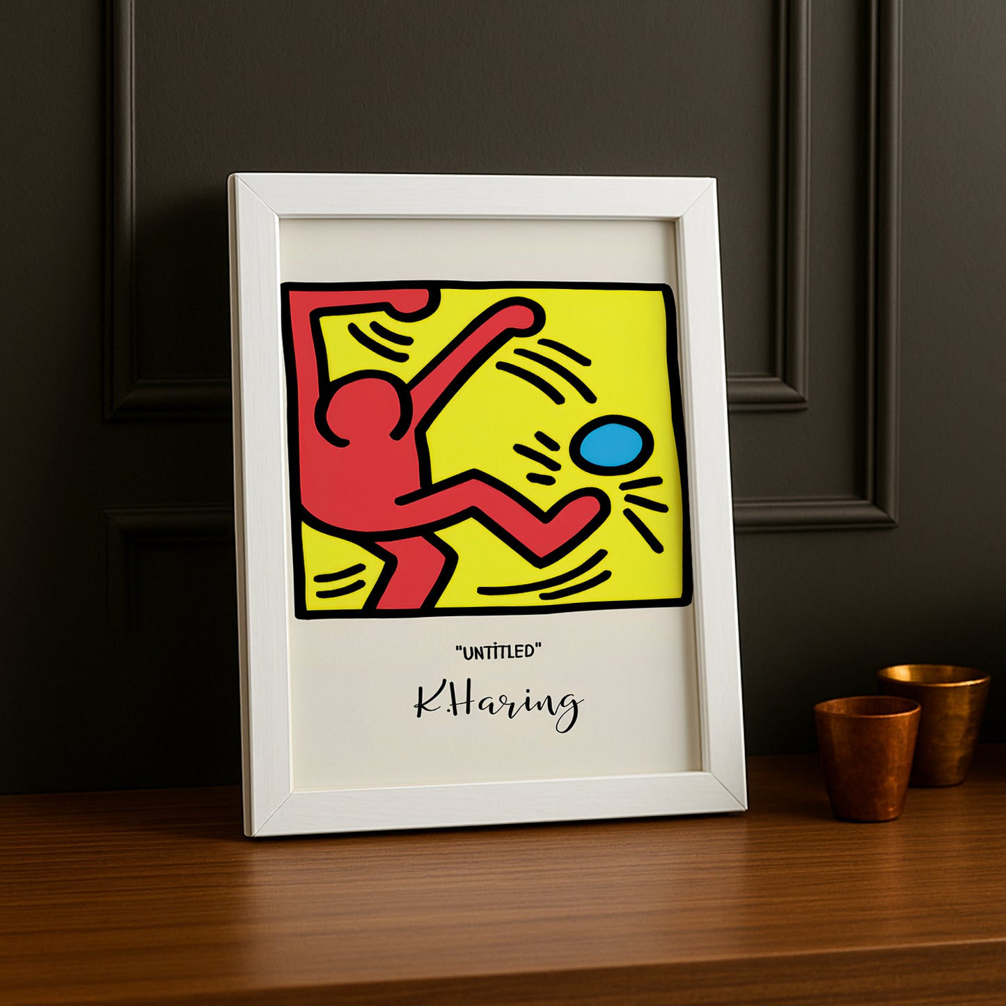 Cadre photo Keith Haring Untitled