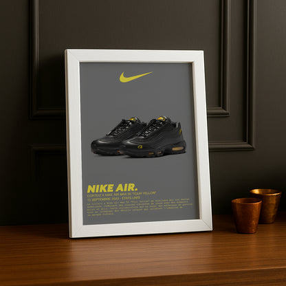 Cadre photo Corteiz x Nike Air Max 95 Tour Yellow