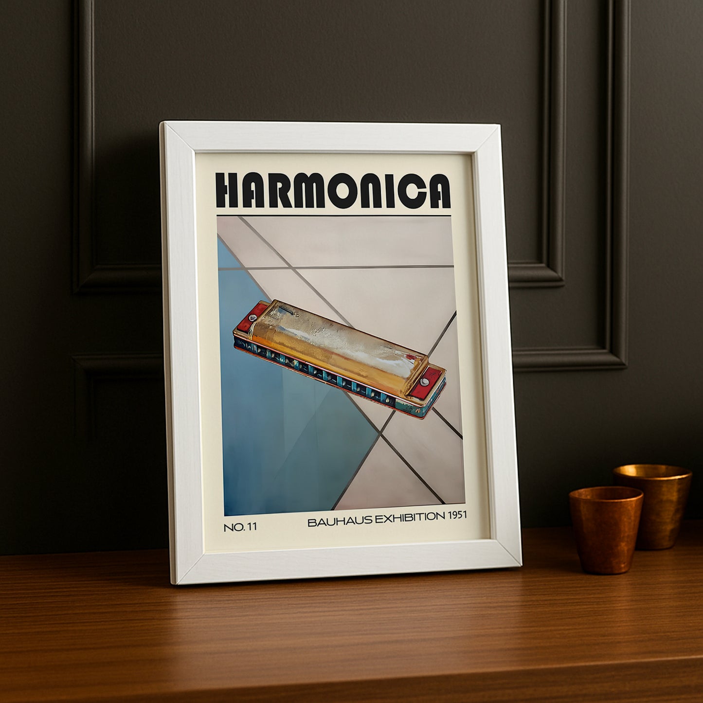 Cadre photo Bauhaus Harmonica