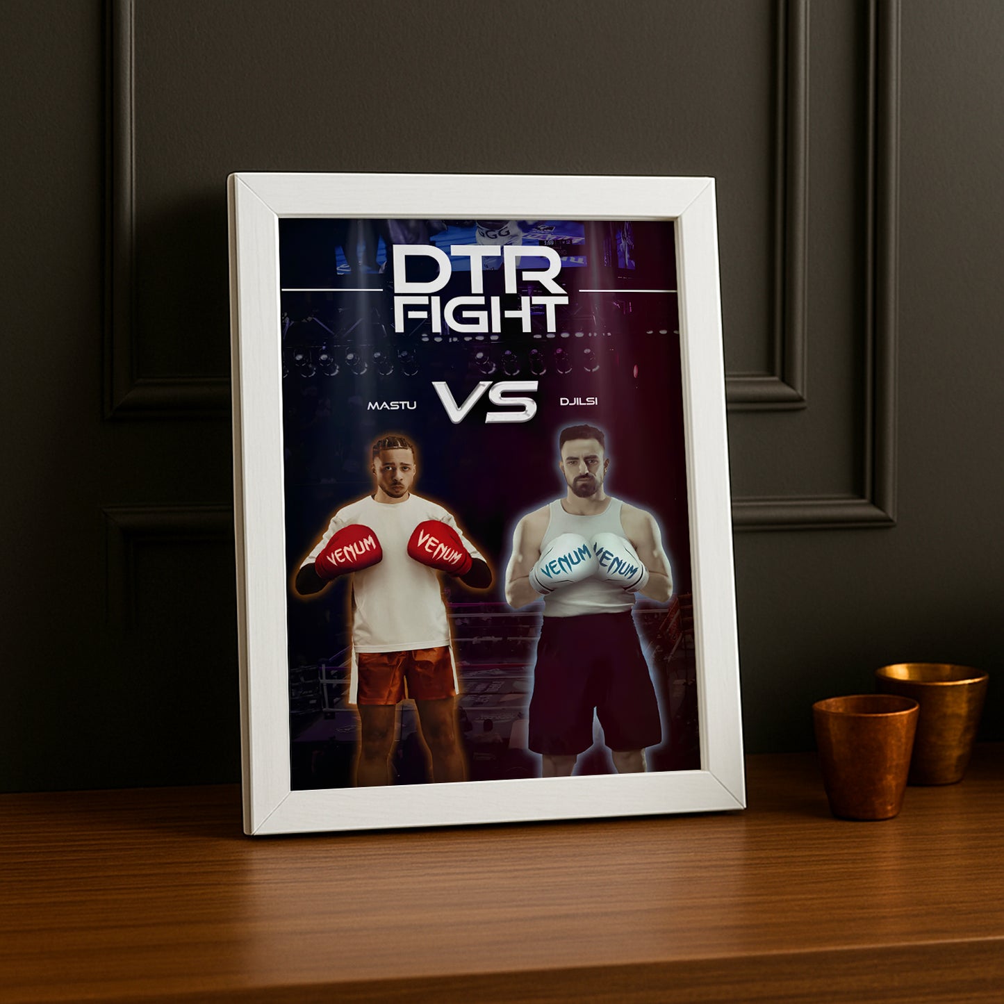 Cadre photo DTR Fight Mastu vs Djilsi