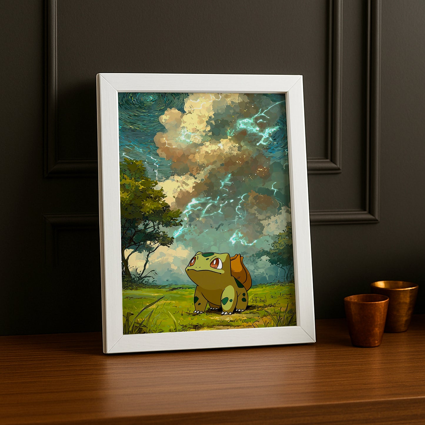 Cadre Photo Pokémon - Bulbizarre Green Atmosphère