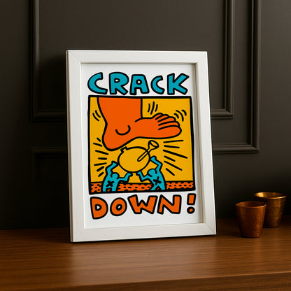 Cadre photo Keith Haring