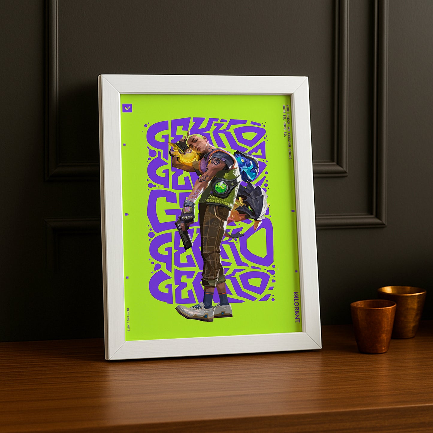 Cadre Photo Valorant - Gecko