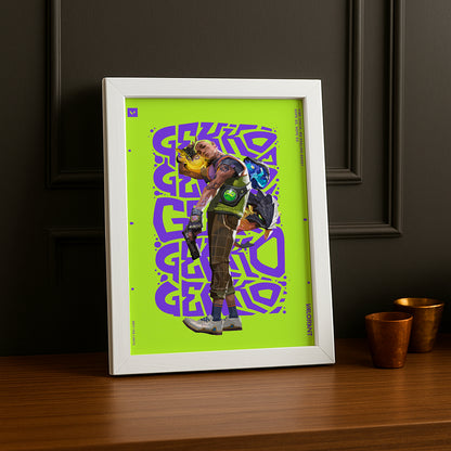 Cadre Photo Valorant - Gecko