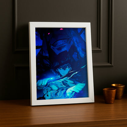 Poster Photo Solo Leveling - Blue Power