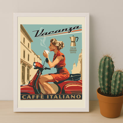 Cadre photo Coffee Lover - Caffè Italiano