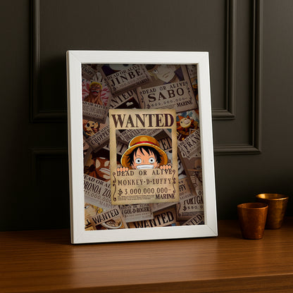 Cadre photo Luffy One Piece