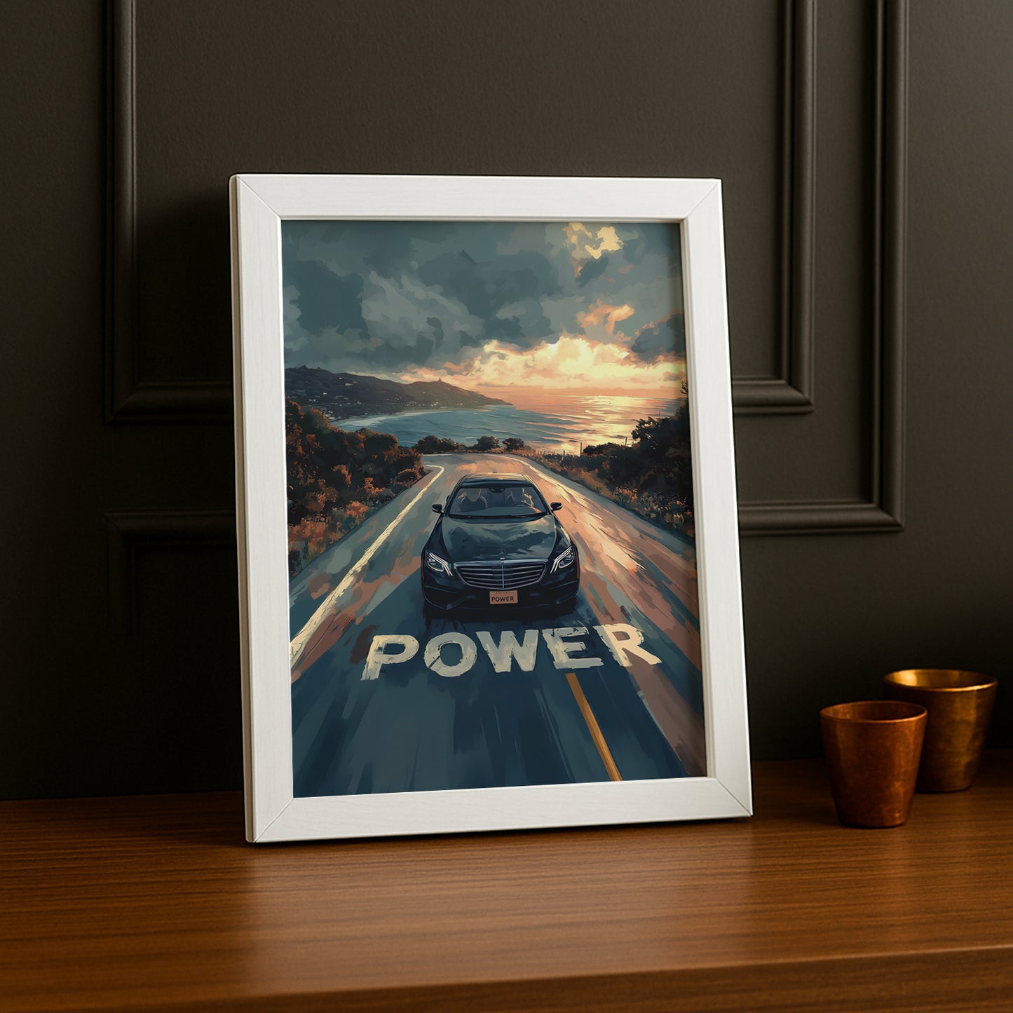 Mercedes Classe S - Poster