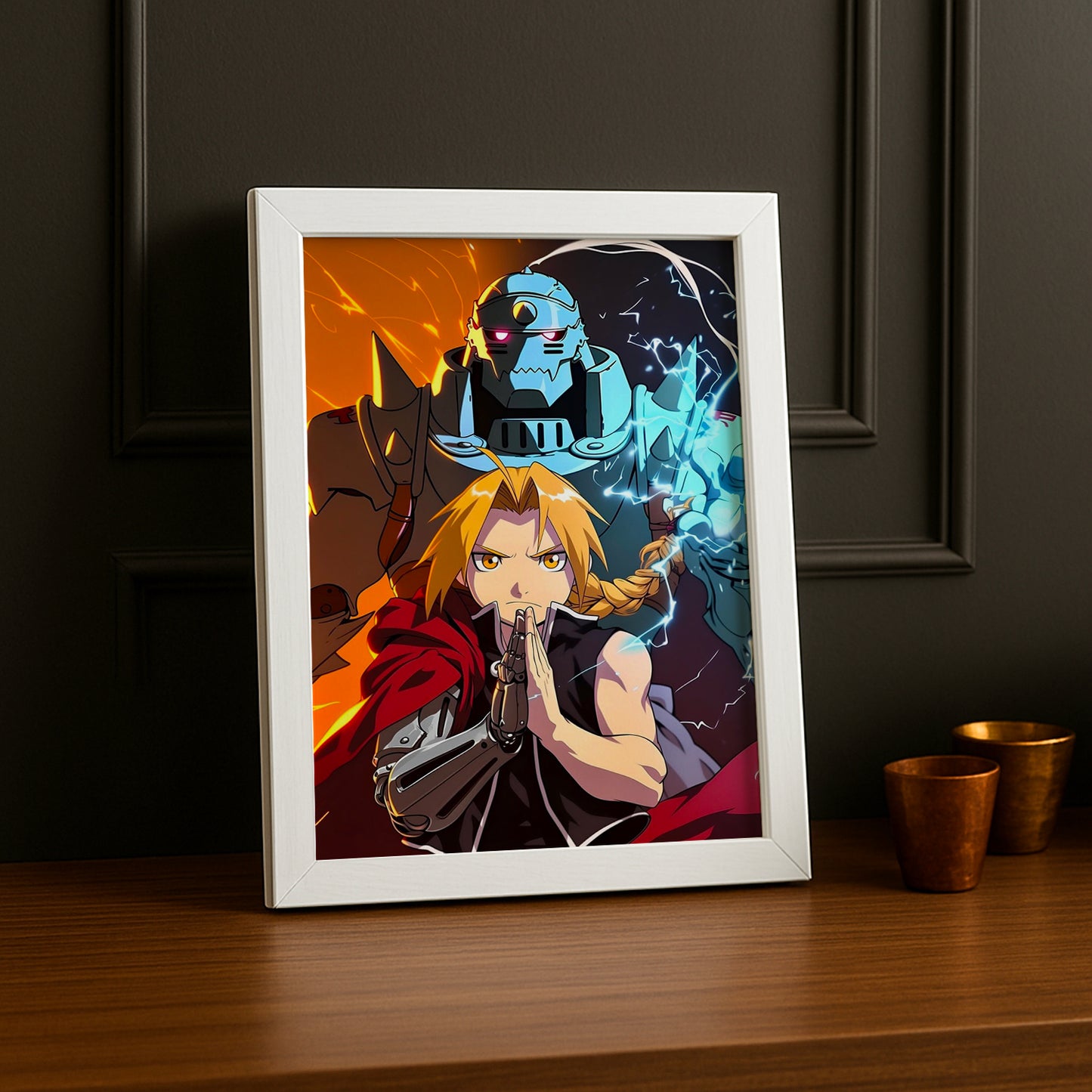 Cadre Photo Full Metal Alchemist - Please