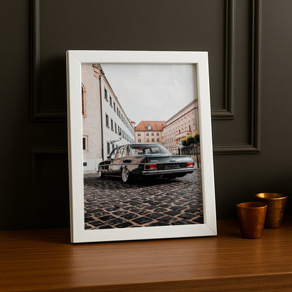 Cadre photo Mercedes Old School