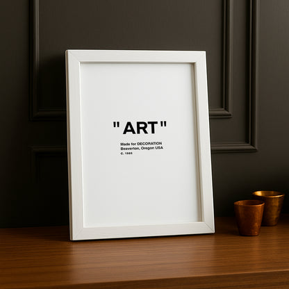 Cadre photo Off-White "Art"