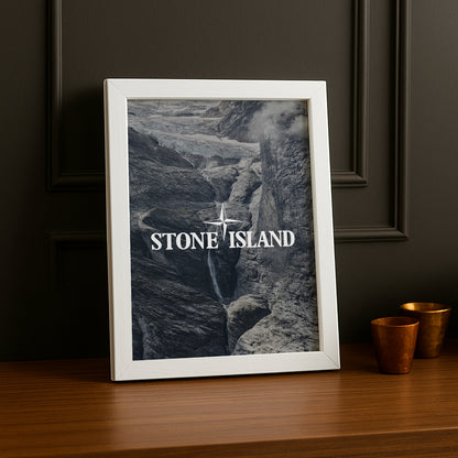 Poster Stone Island - Montagne de pierres