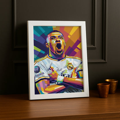 Cadre photo de Kylian Mbappé