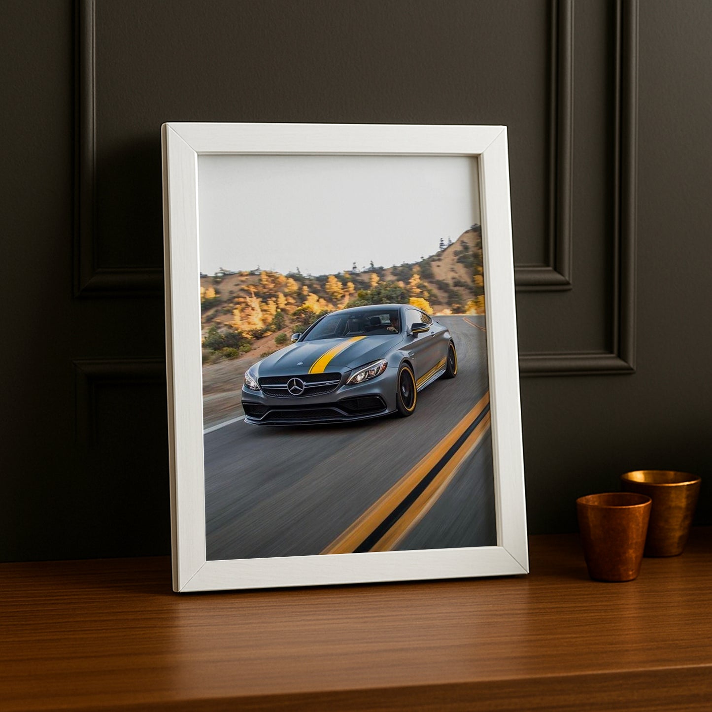 Cadre photo Mercedes C63S