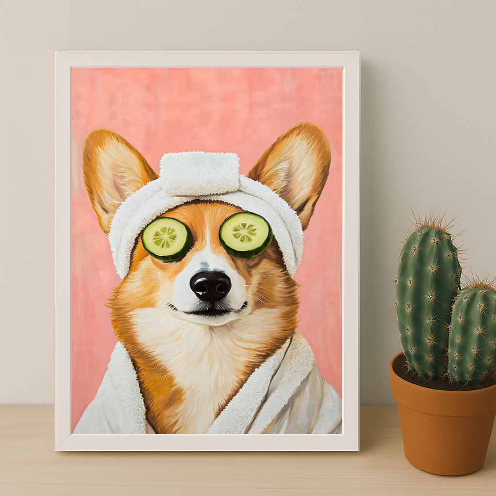 Chien concombre - Poster