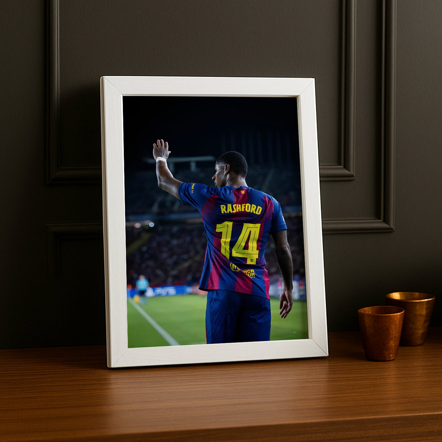 Poster encadrée FC Barcelone - Rashford