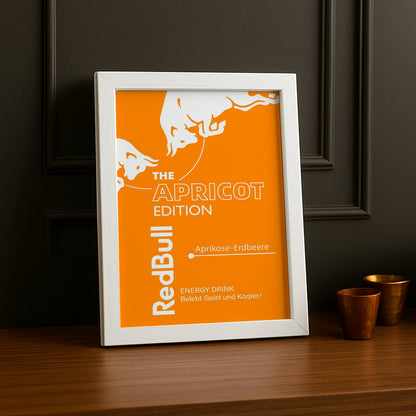 Cadre Photo Redbull - Abricot-fraise