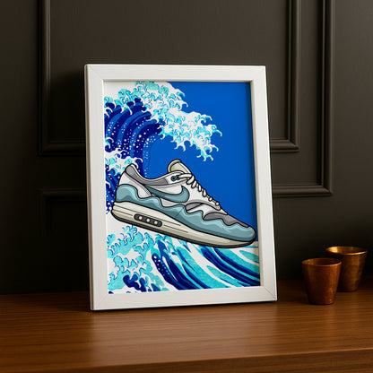 Cadre photo Nike Air Max Patta bleu