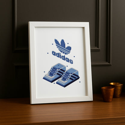 Cadre photo Adidas - Pixel Sneakers