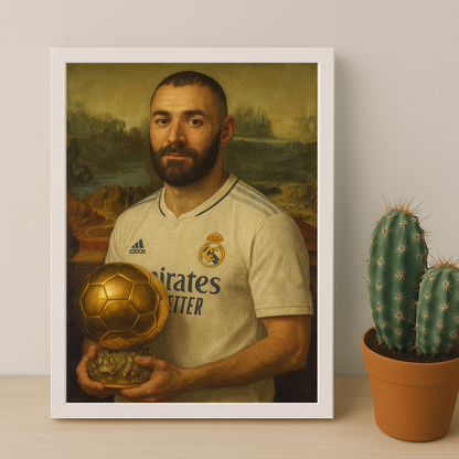 Poster Ballon d'Or - Karim Benzema