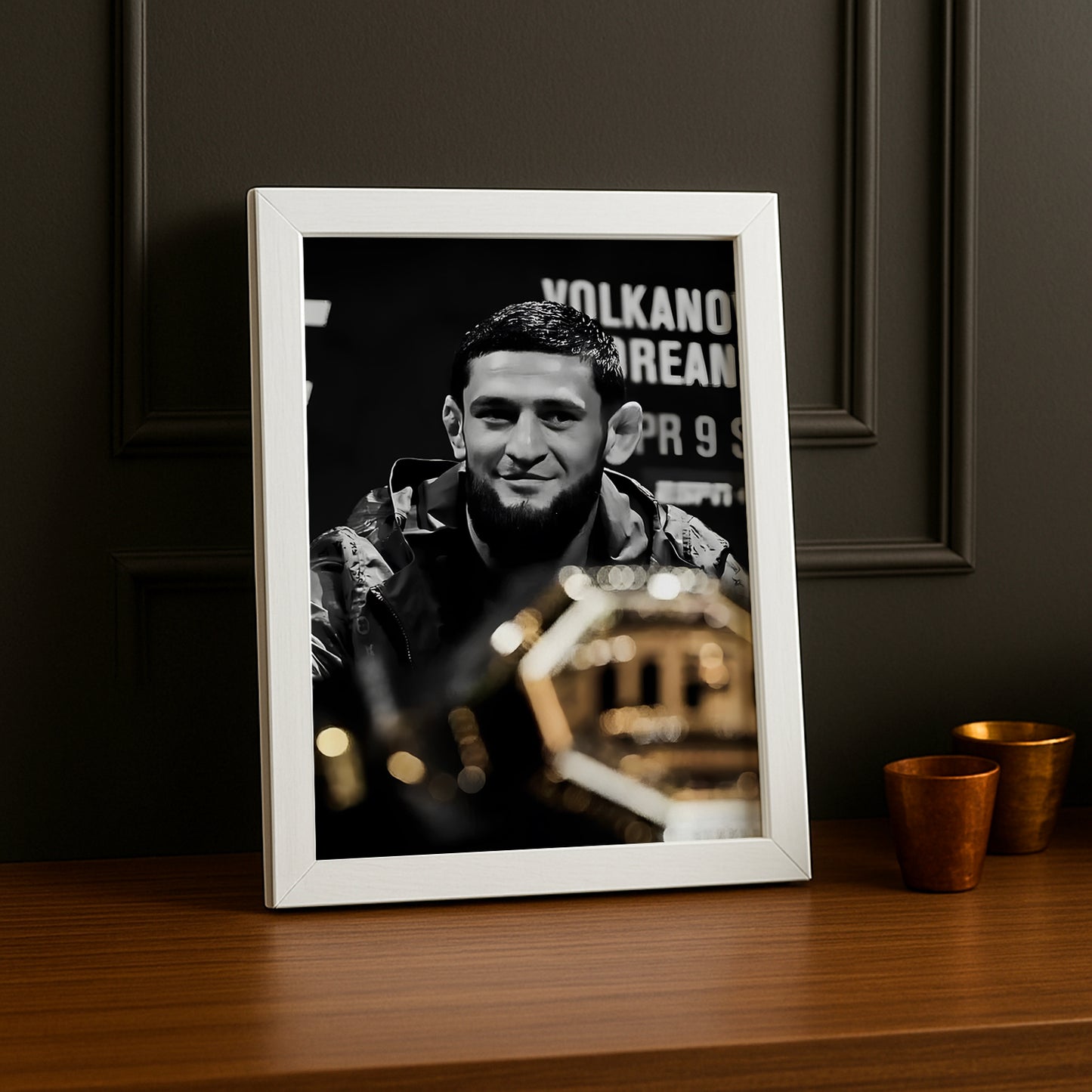 Poster UFC - Khamzat Chimaev Belt