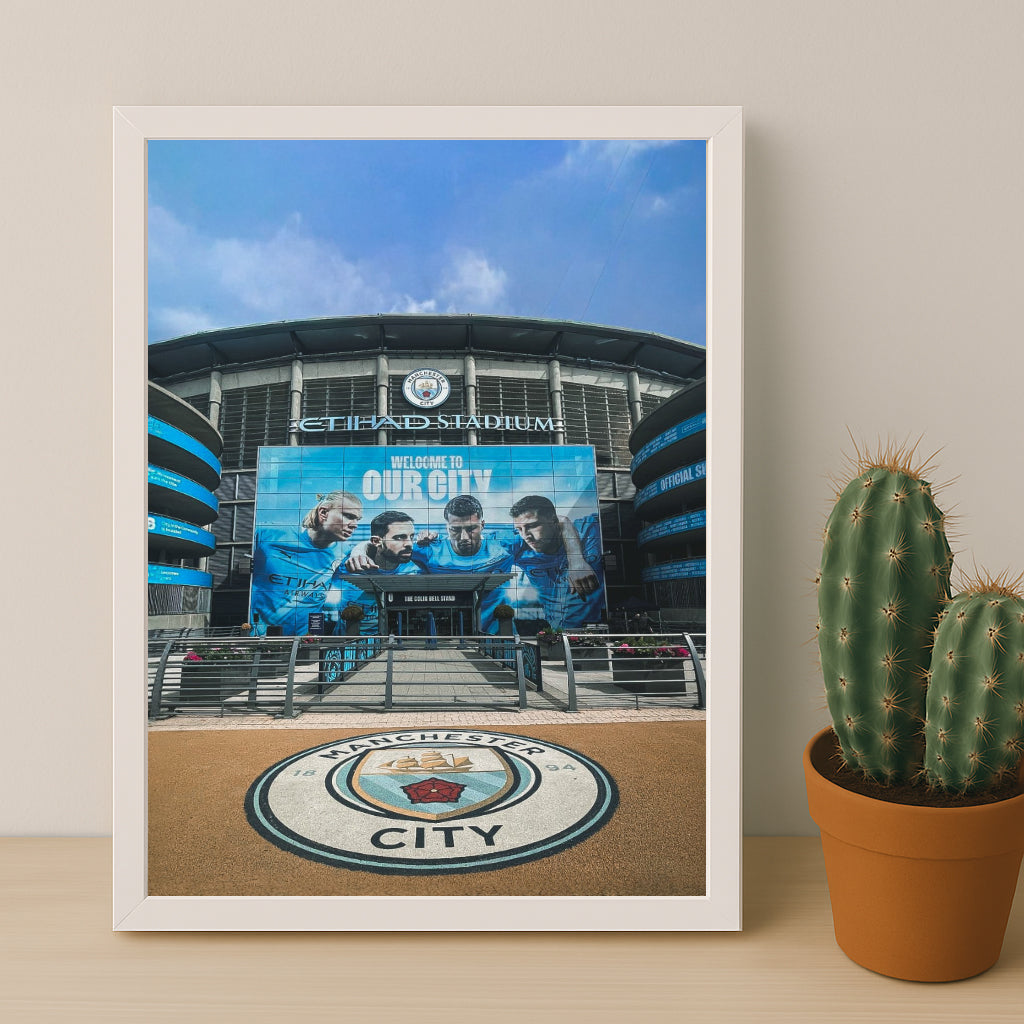 Poster Manchester City - Etihad Stadium