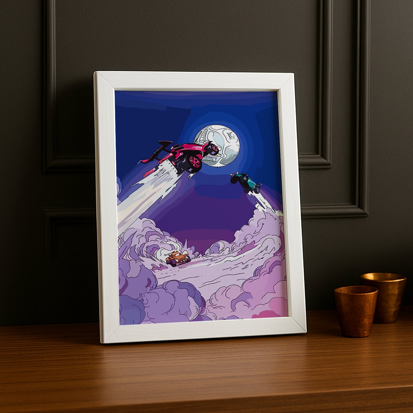 Cadre Photo Rocket League - Lune