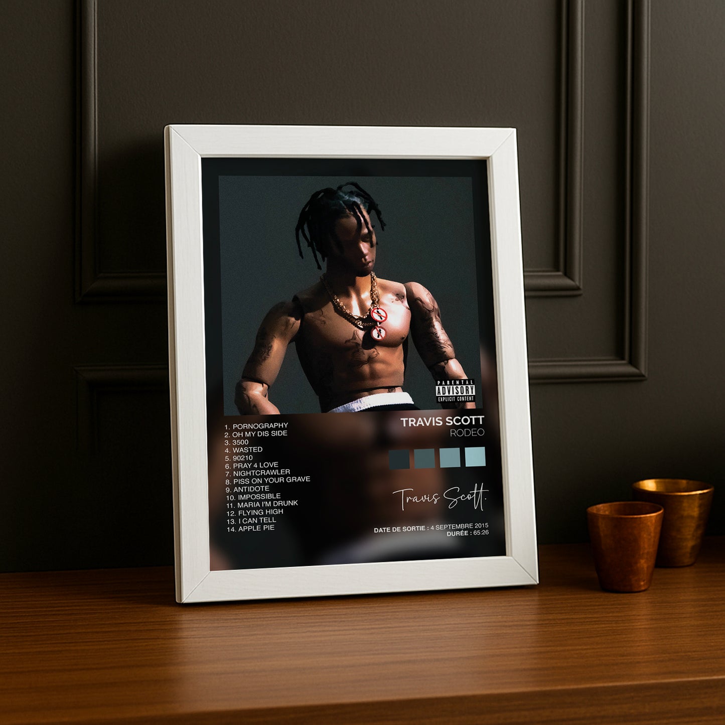 Poster Travis Scott - Album Rodeo