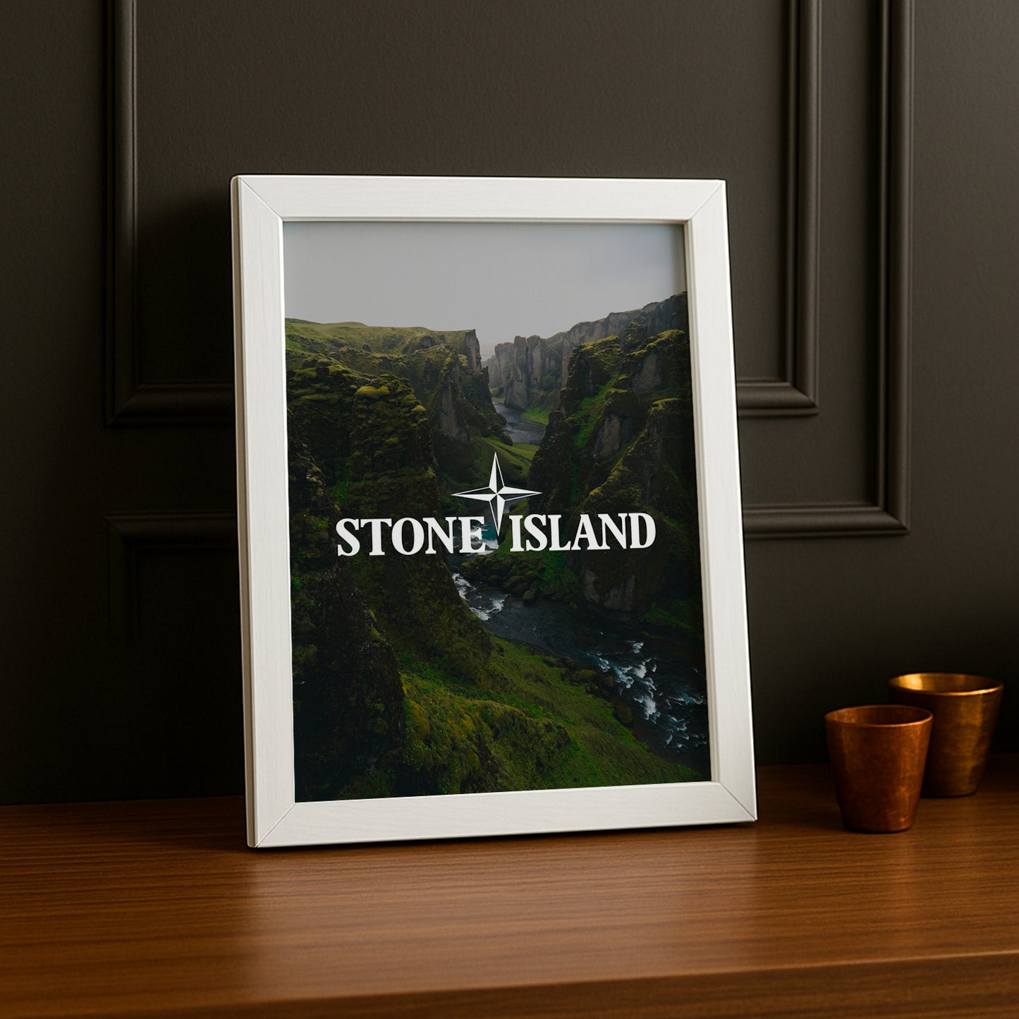 Poster Stone Island - Montagne