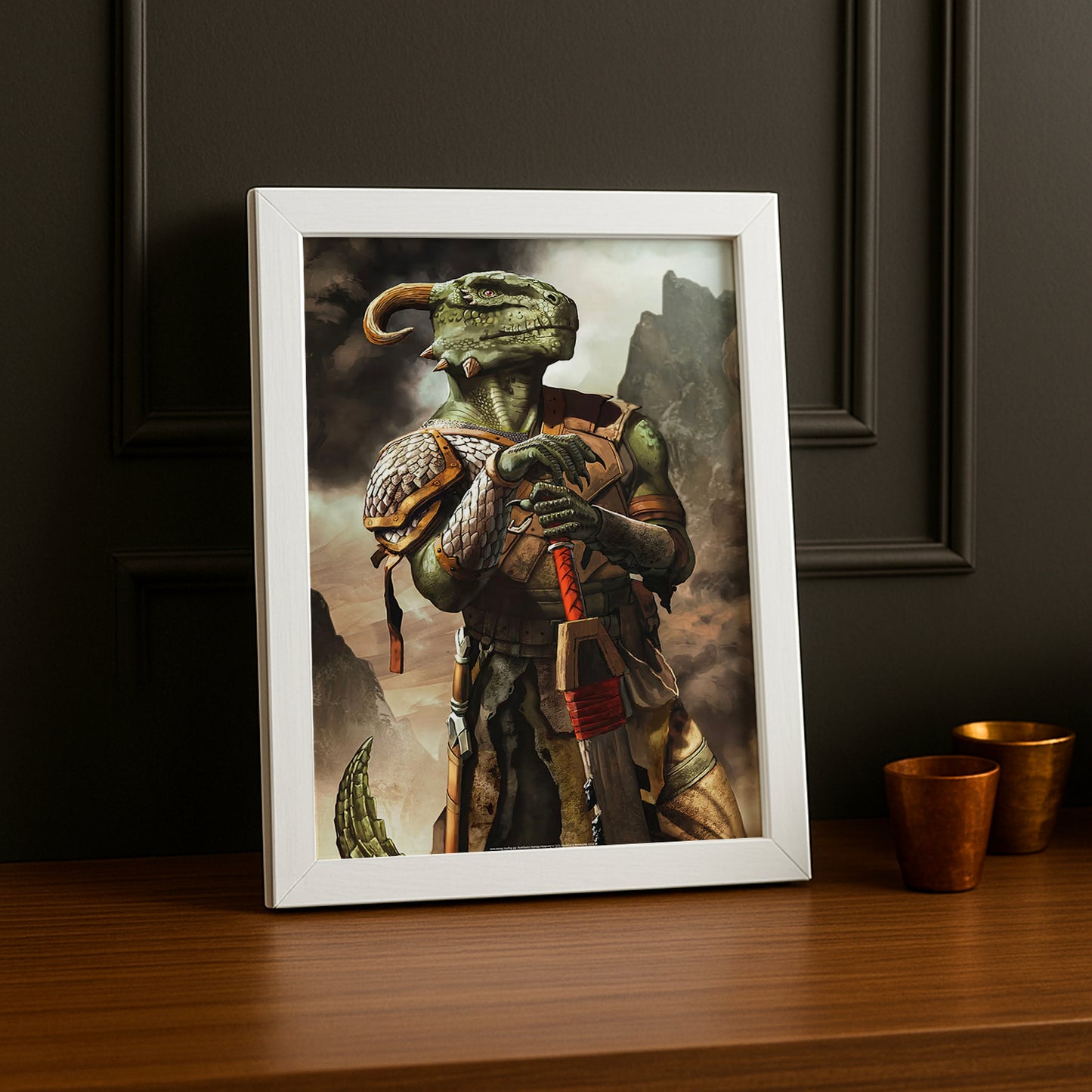 Cadre Photo Skyrim - Argonian