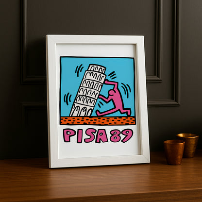 Cadre photo Keith Haring