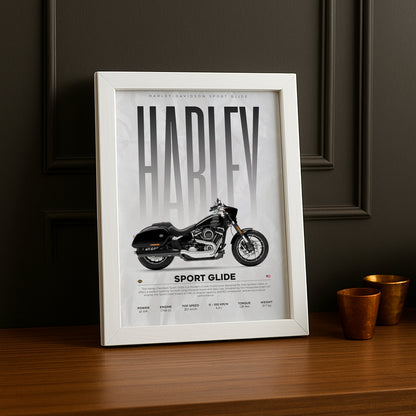 Cadre photo Harley Sport Glide