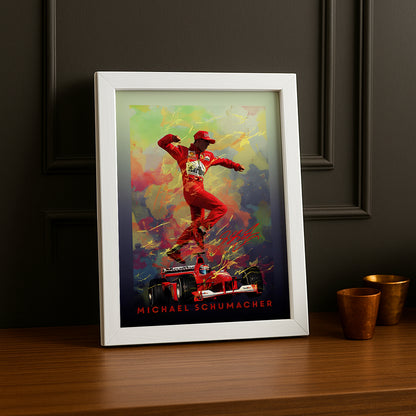 Cadre photo Michael Schumacher Formule 1