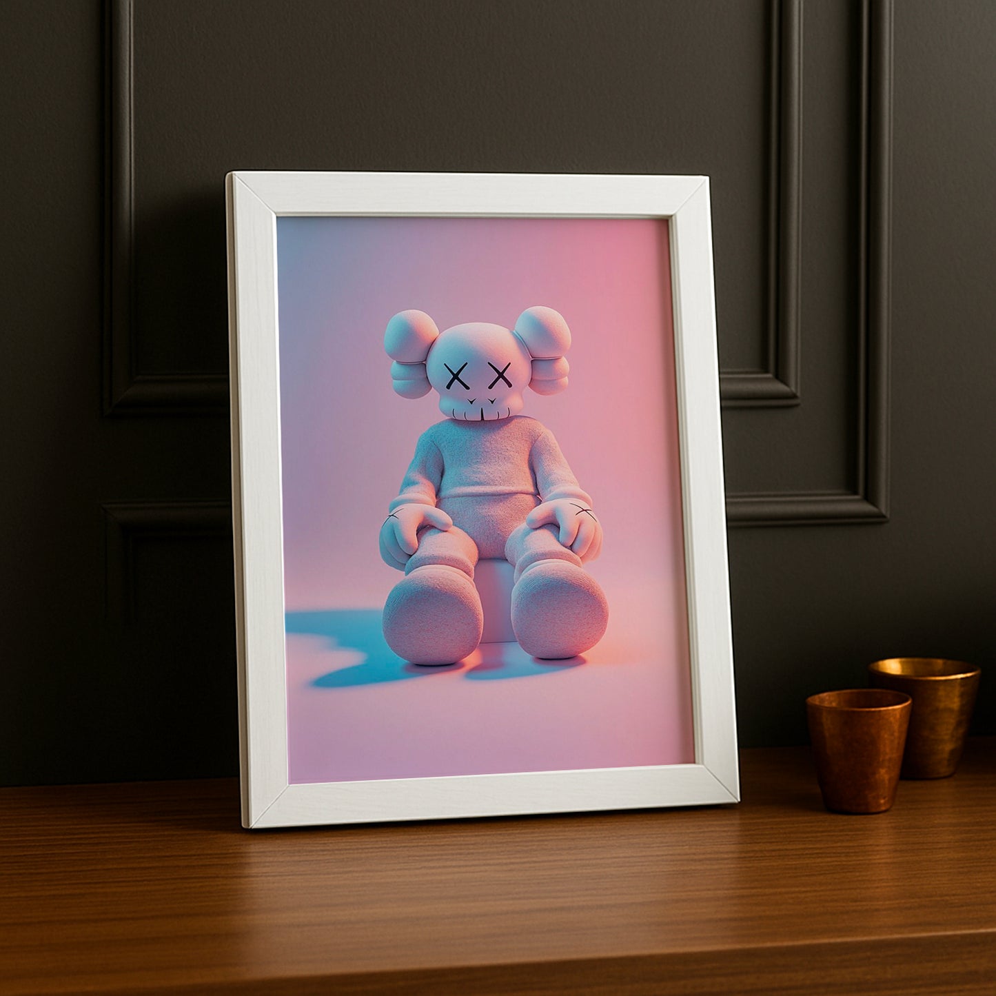Poster Kaws - Companion Rose
