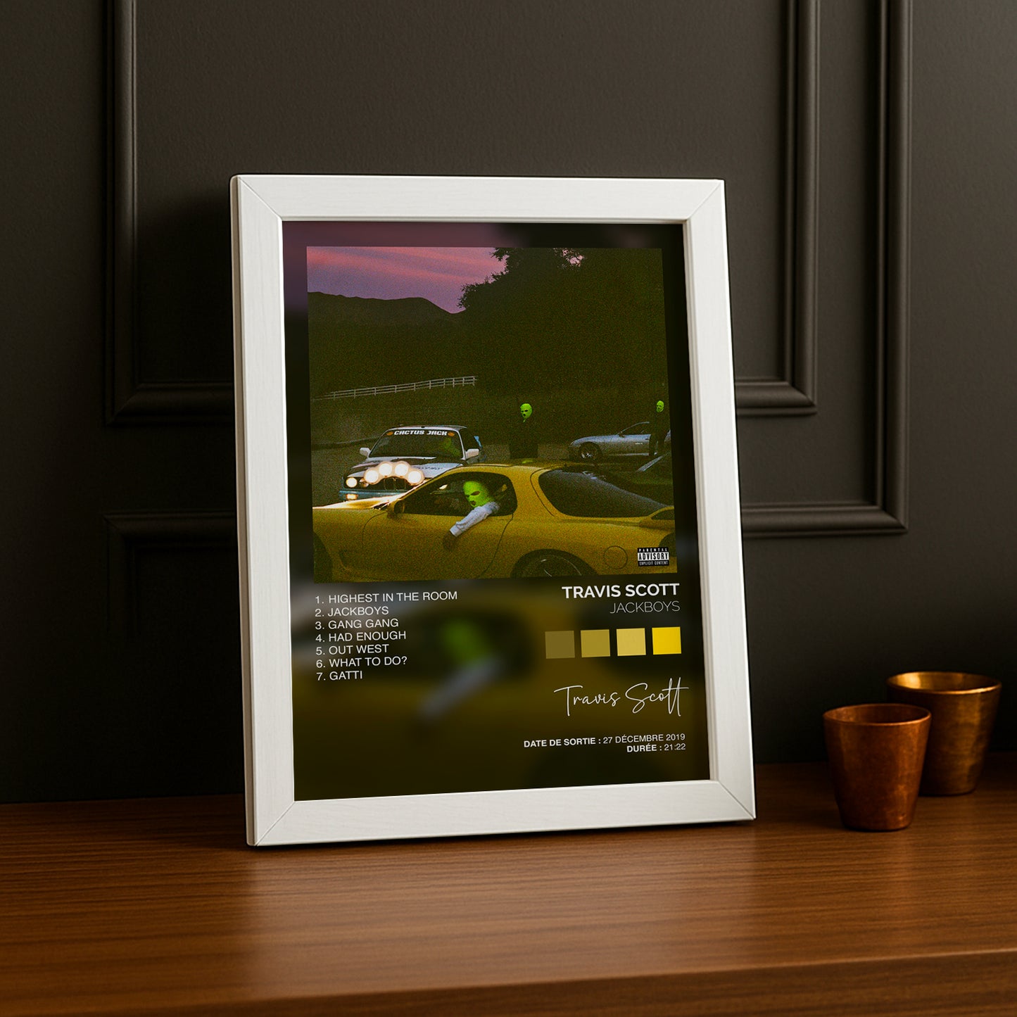 Poster Travis Scott - Album Jackboys