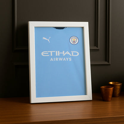 Cadre photo Maillot de Manchester City domicile