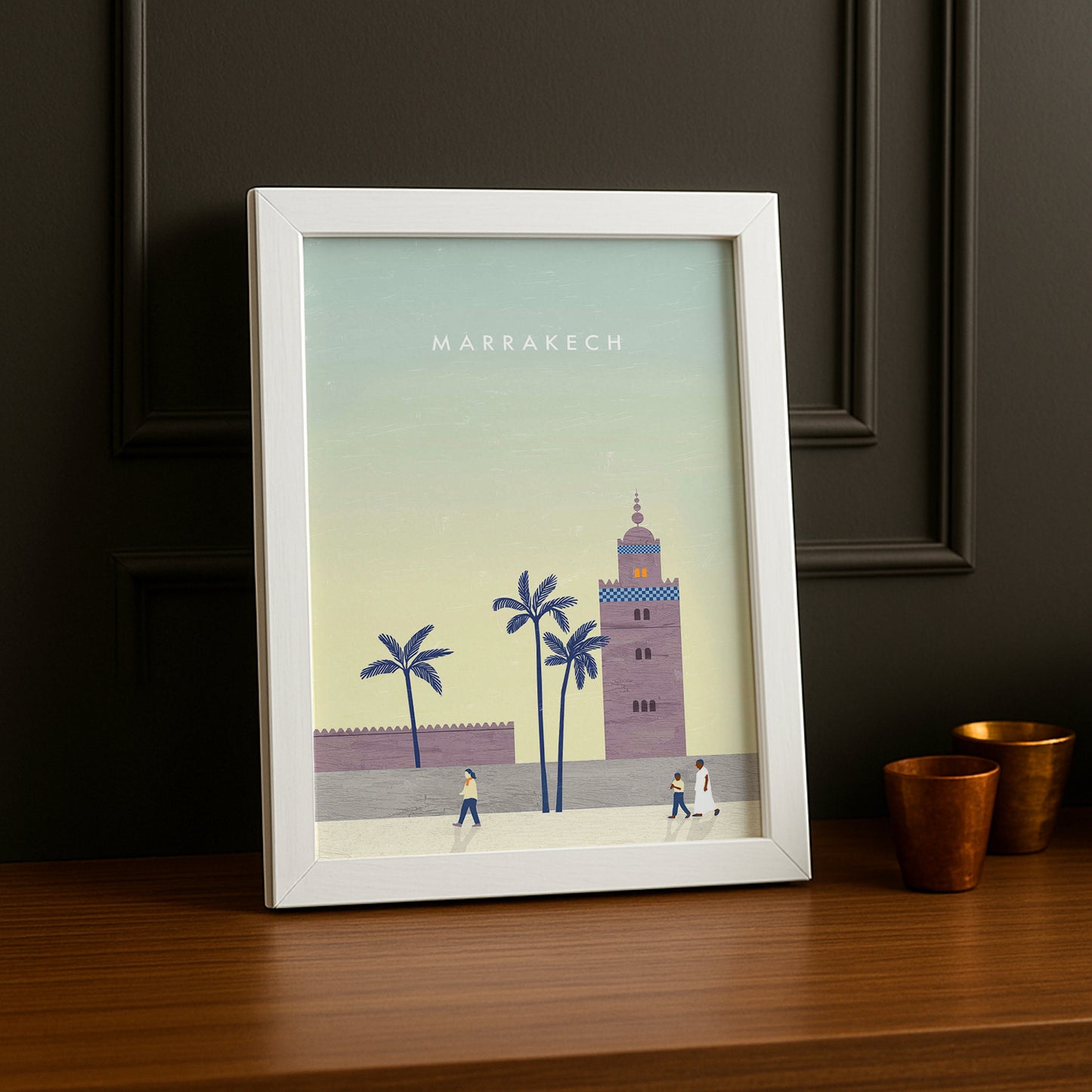 Maroc Marrakech - Poster