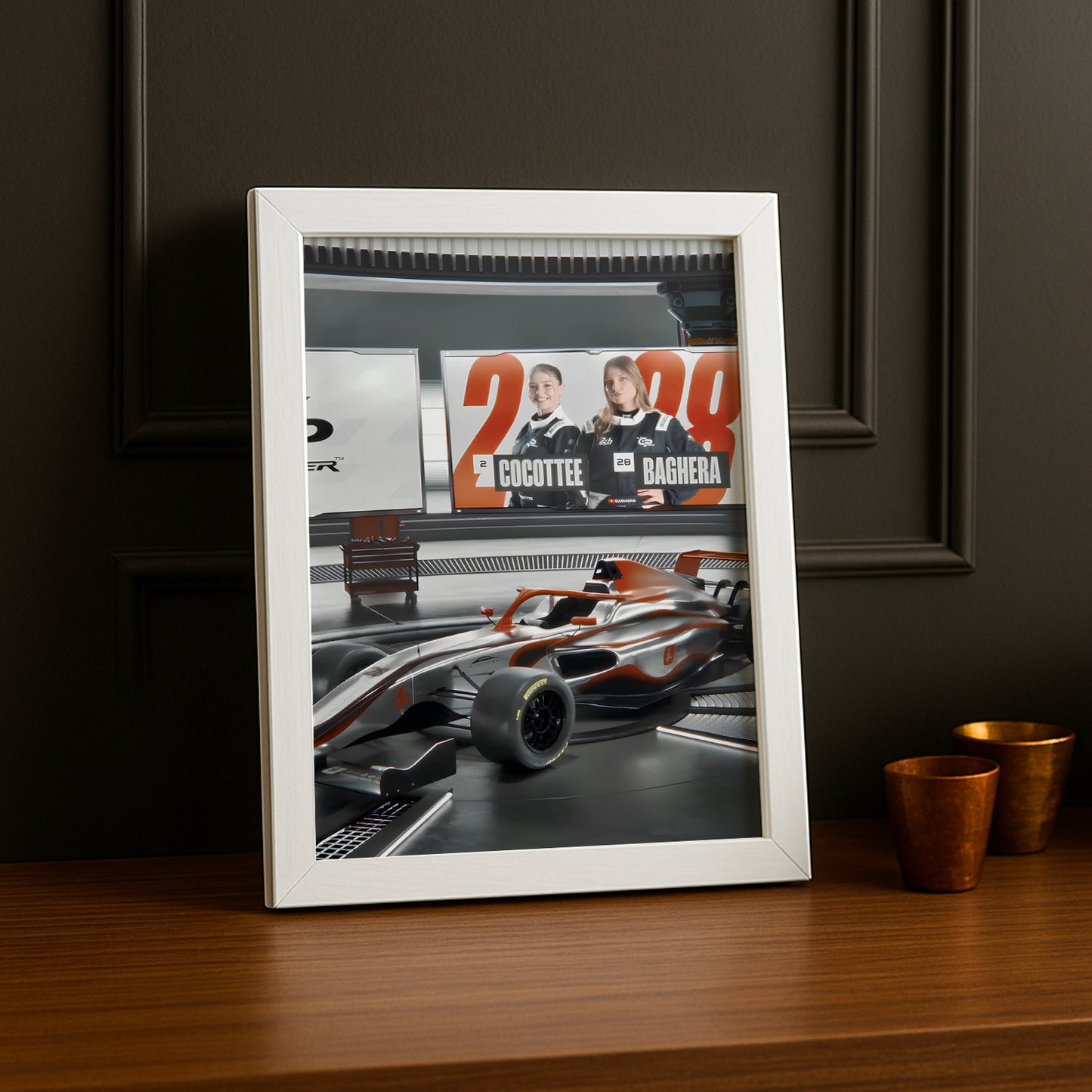 Cadre Photo GP Explorer Cocotte x Baghera