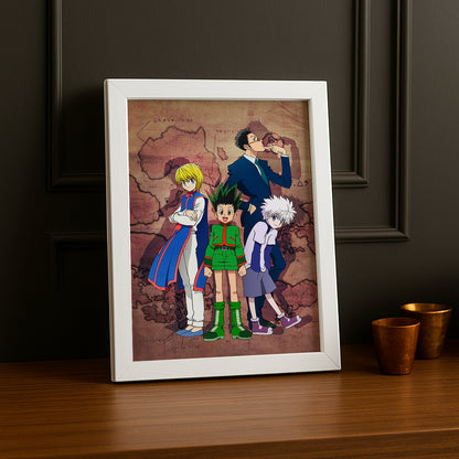 Cadre Photo Hunter x Hunter - Core Four