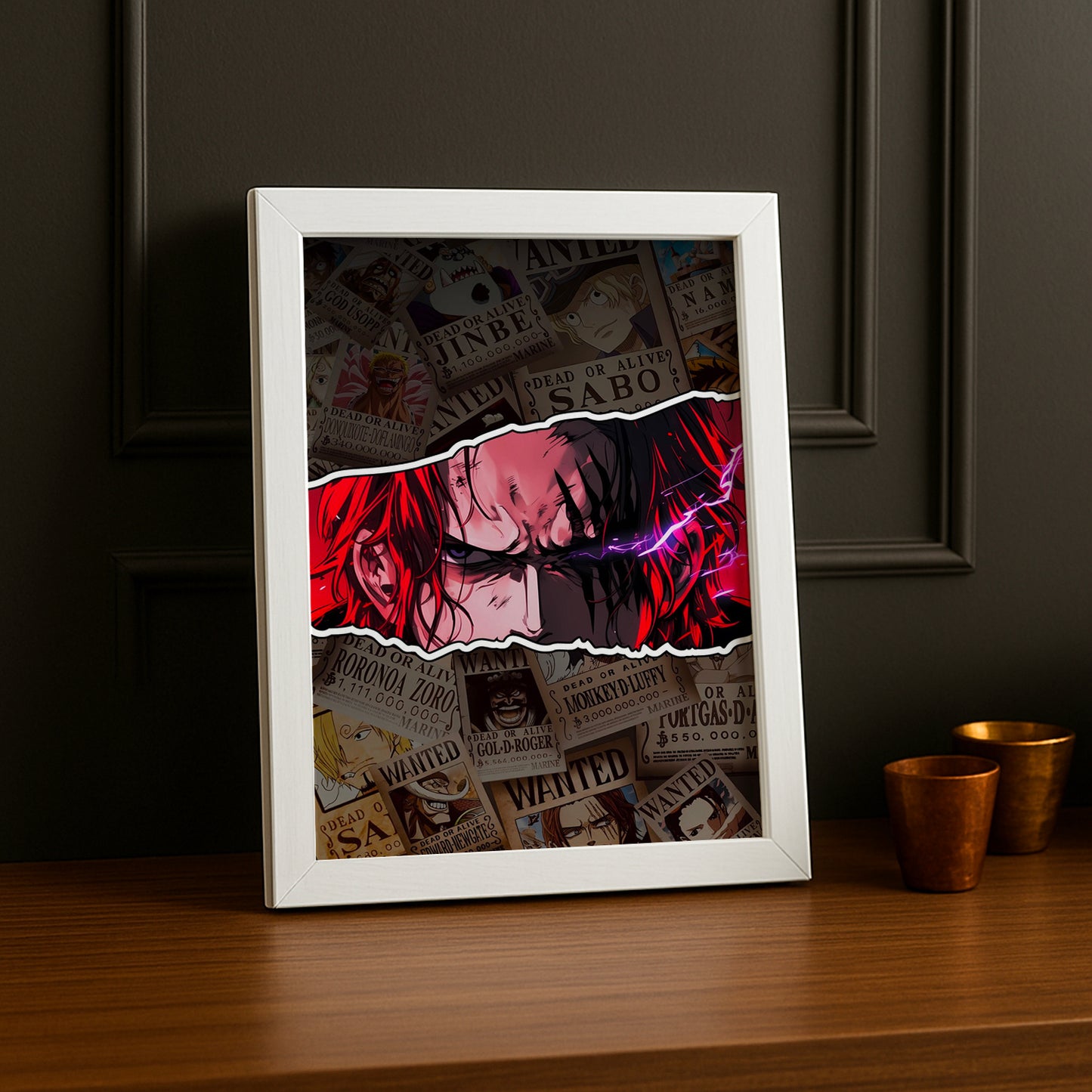 Cadre photo Shanks One Piece