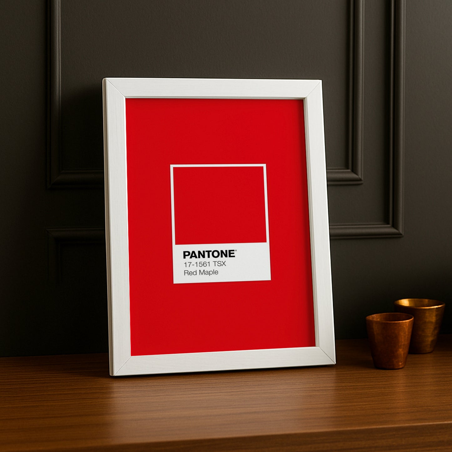 Cadre Photo Pantone Étiquette - Red Maple