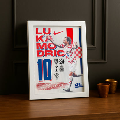 Cadre Photo Footballeur - Modric