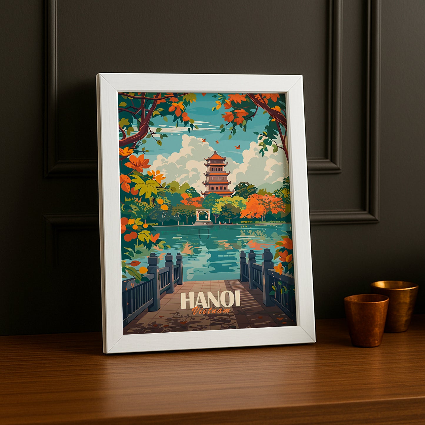 Cadre photo Hanoi Vietnam